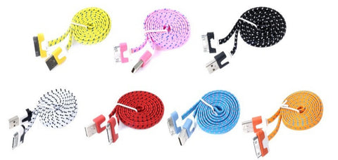 2 Fashion USB kabla v raznih barvah