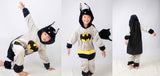 Otroški plišasti kombinezon z likom super junaka - Spiderman, Batman ali Superman