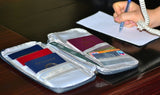 Organizator za potne liste in dokumente v barvi po izbiri